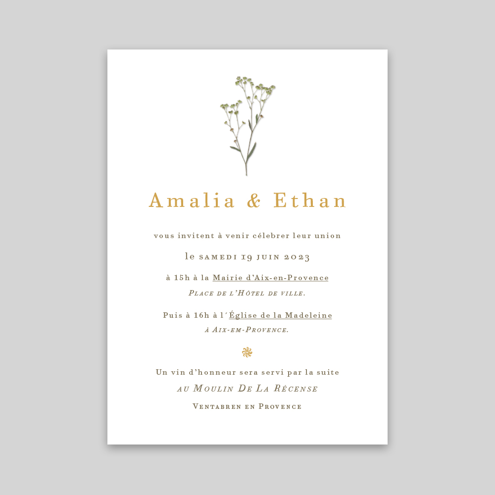 Fleurs sauvages - RV 10,5 x 14,8 cm – Image 2